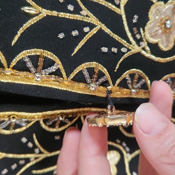 Vintage Ben Marc Int'l Embroidered Embellished Suit Blazer Size 18 - Picture 6 of 15